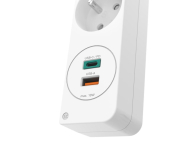 Hama Listwa zasilająca - 3 gniazda, 2x USB-C, USB-A - 1177338 - zdjęcie 4